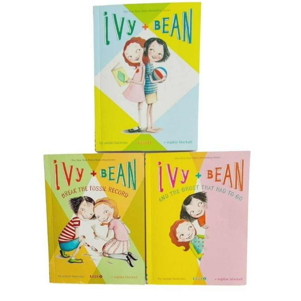 Ivy + Bean Books 1-3 Set Annie Barrows Sophie Blackall Paperback Chapter Books
